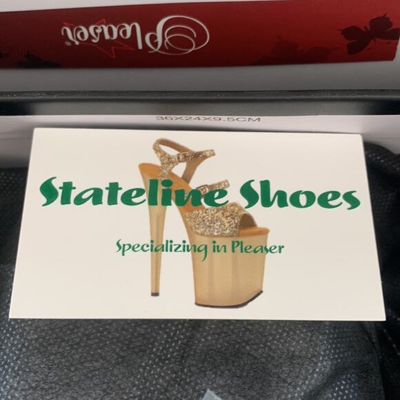 Pleaser Illuminator 808 LED light up heels - Picture 4 of 4